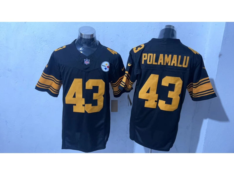 Adult Pittsburgh Steelers Troy Polamalu NO.43 Football Jerseys