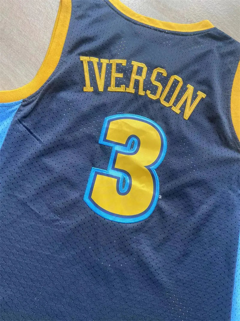 Denver Nuggets Allen Iverson NO.3 Basketball Jersey