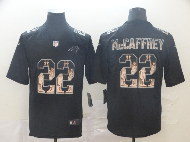 Adult Carolina Panthers Christian McCaffrey NO.22 Football Jerseys