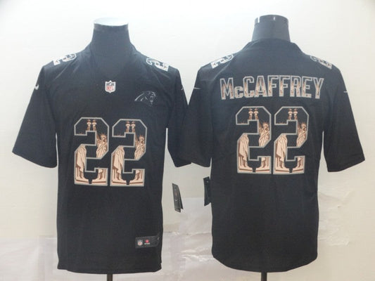 Adult Carolina Panthers Christian McCaffrey NO.22 Football Jerseys