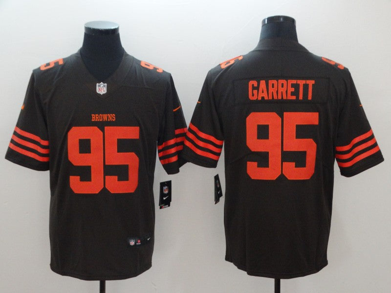 Adult Cleveland Browns Marcus Garrett NO.95 Football Jerseys
