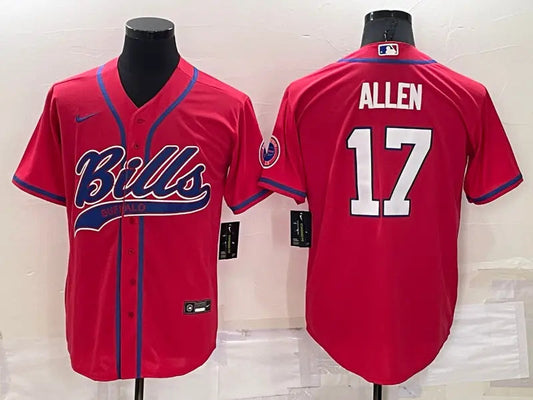 Adult Buffalo Bills Josh Allen NO.17 Football Jerseys