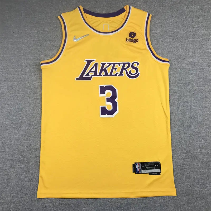 Los Angeles Lakers Anthony Davis NO.3 Basketball Jersey