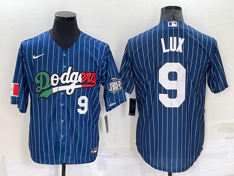 Men/Women/Youth Los Angeles Dodgers Gavin Lux #9 baseball Jerseys