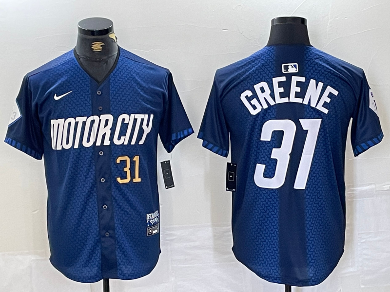 Men/Women/Youth Detroit Tigers Riley Greene NO.31 baseball Jerseys