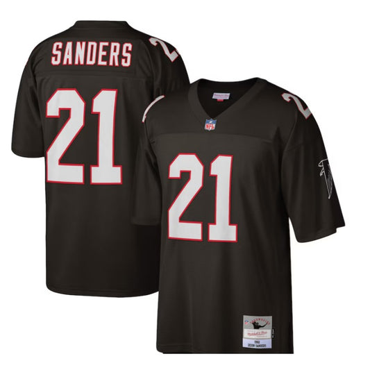 New Season Adult Atlanta Falcons Deion Sanders  NO.21 Football Jerseys