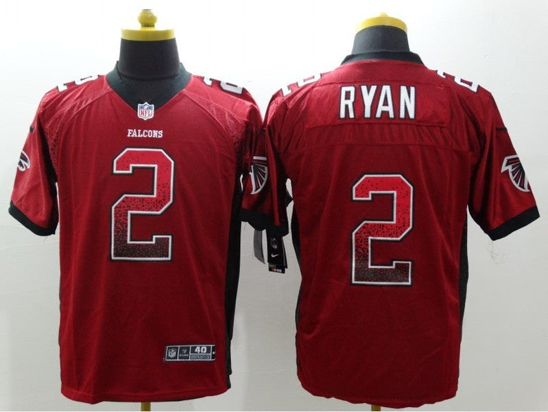 Adult Atlanta Falcons Matt Ryan NO.2 Football Jerseys - Atlanta Falcons Stitched Baseball Jersey - View 1