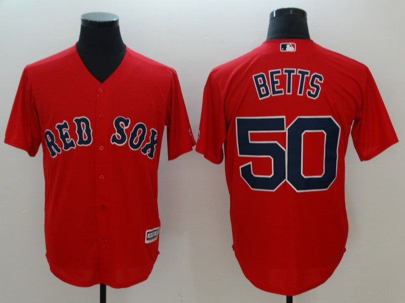 Men/Women/Youth Boston Red Sox Mookie Betts #50 baseball Jerseys