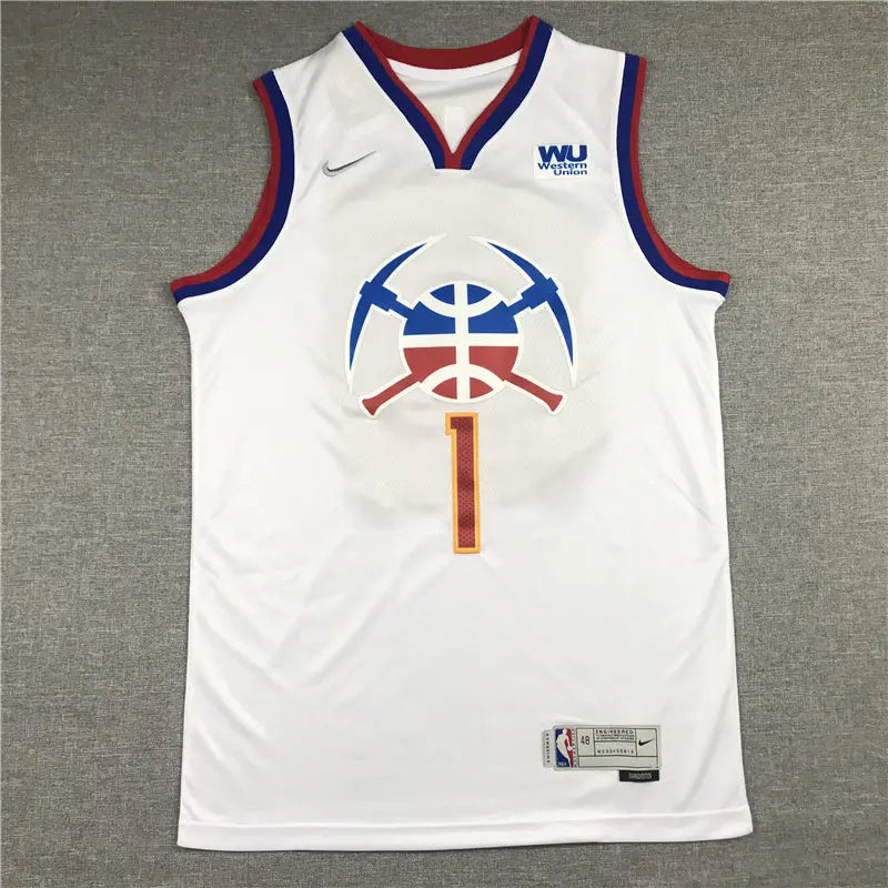 Denver Nuggets Porter JR. NO.1 Basketball Jersey