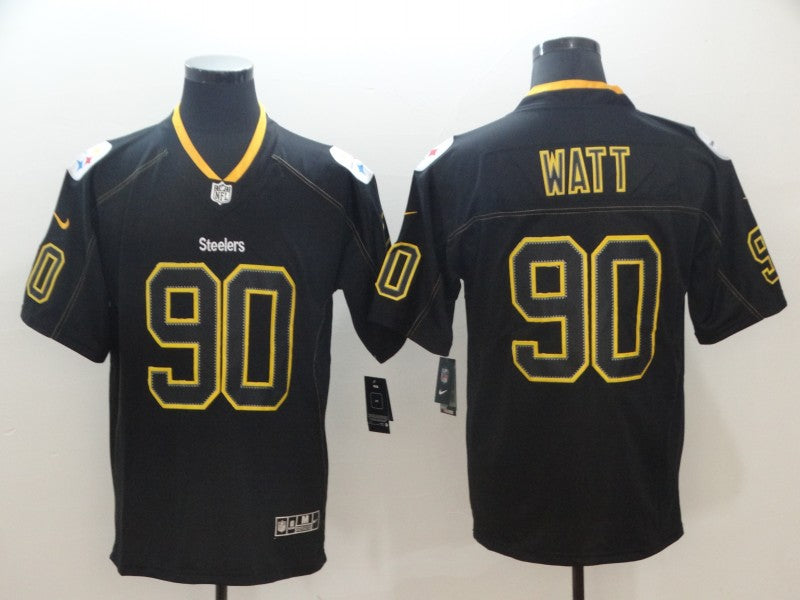 Adult Pittsburgh Steelers T. J. Watt NO.90 Football Jerseys