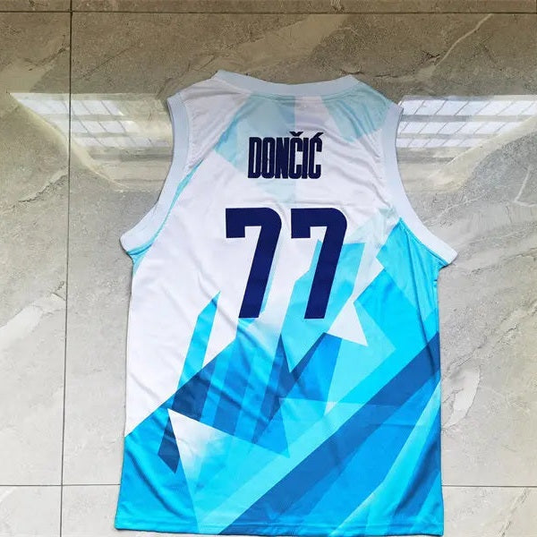 Dallas Mavericks Luka Don?i? NO.77 Basketball Jersey