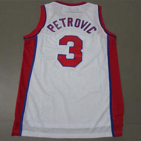 Brooklyn Nets Drazen Petrovic NO.3 Basketball Jersey
