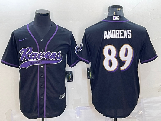 Adult Baltimore Ravens Mark Andrews NO.89 Football Jerseys