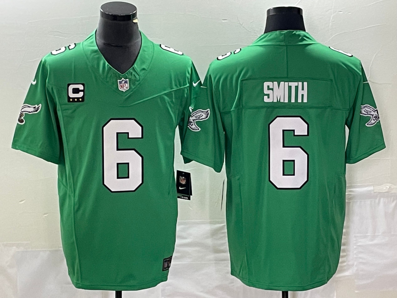Adult 2023-2024 season Philadelphia Eagles DeVonta Smith NO.6 Football Jerseys