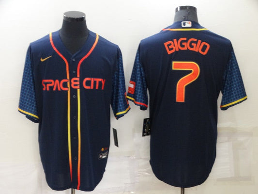 Men/Women/Youth Houston Astros Craig Biggio #7 baseball Jerseys