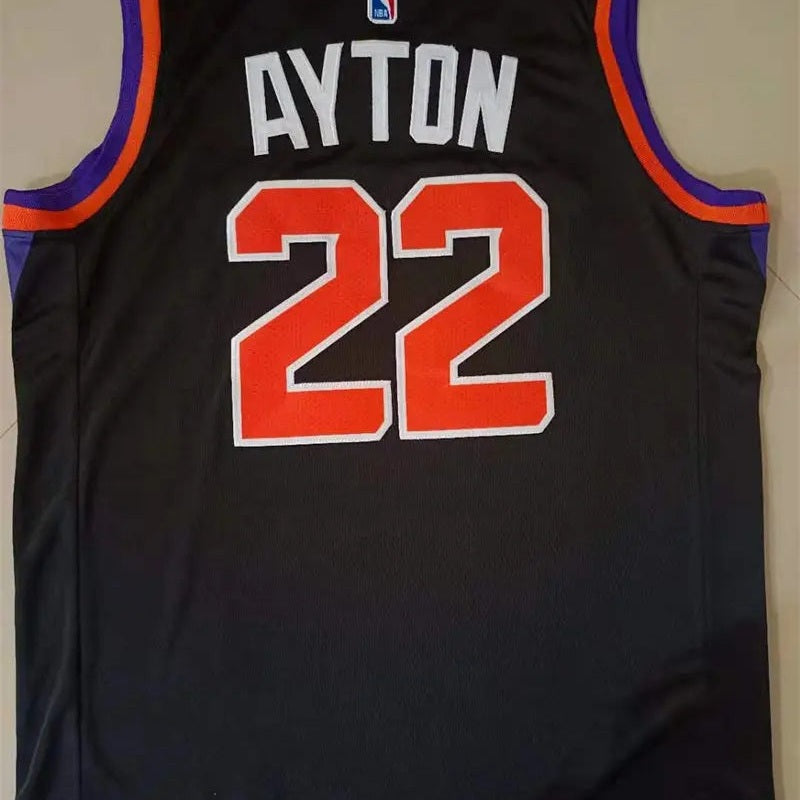 Phoenix Suns Ayton NO.22 Basketball Jersey