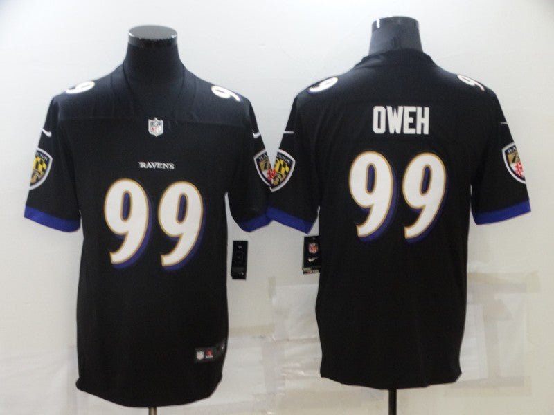 Adult Baltimore Ravens Odafe Oweh NO.99 Football Jerseys
