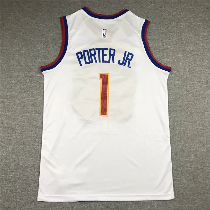 Denver Nuggets Porter JR. NO.1 Basketball Jersey