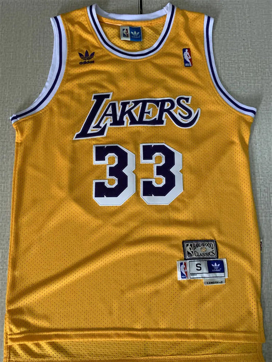 Los Angeles Lakers Kareem Abdul-Jabbar NO.33 Basketball Jersey