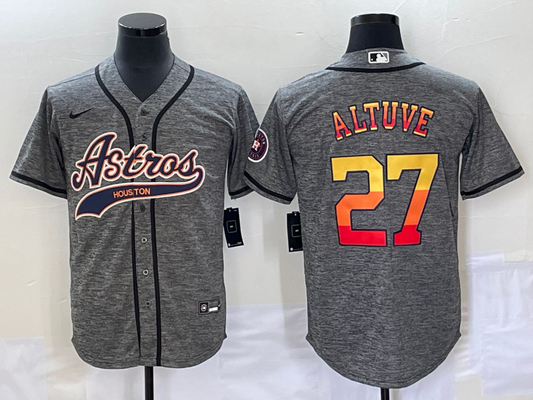 Men/Women/Youth Houston Astros Jose Altuve #27 baseball Jerseys