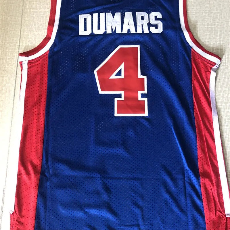 Detroit Pistons Joe Dumars NO.4 Basketball Jersey