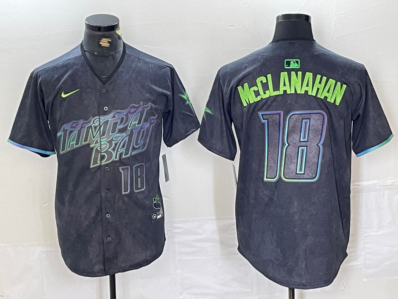 Men/Women/Youth Tampa Bay Rays Shane McClanahan NO.18 baseball Jerseys