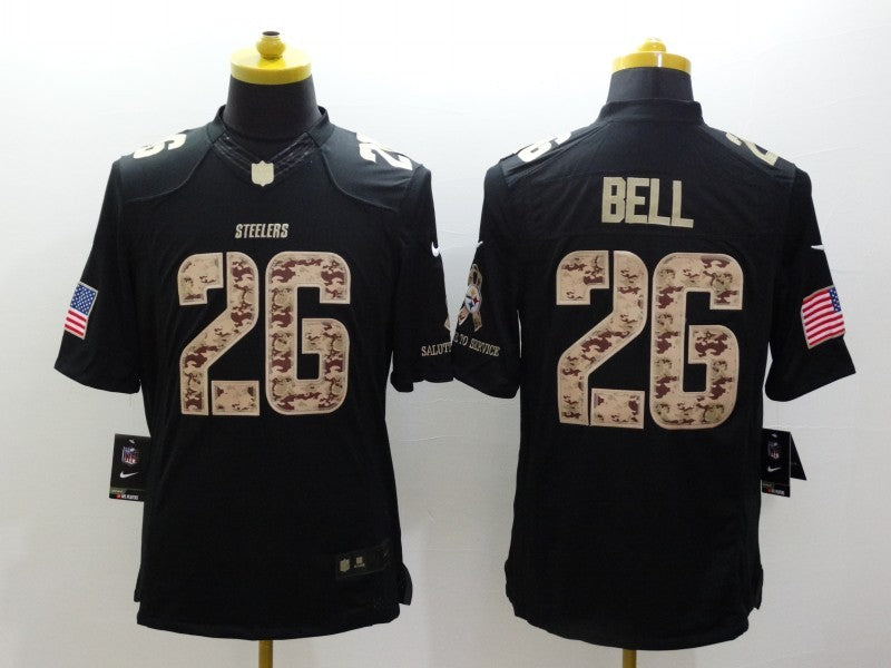 Adult Pittsburgh Steelers Le'Veon Bell NO.26 Football Jerseys