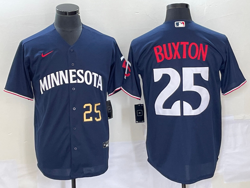 Men/Women/Youth Minnesota Twins Byron Buxton NO.25 baseball Jerseys
