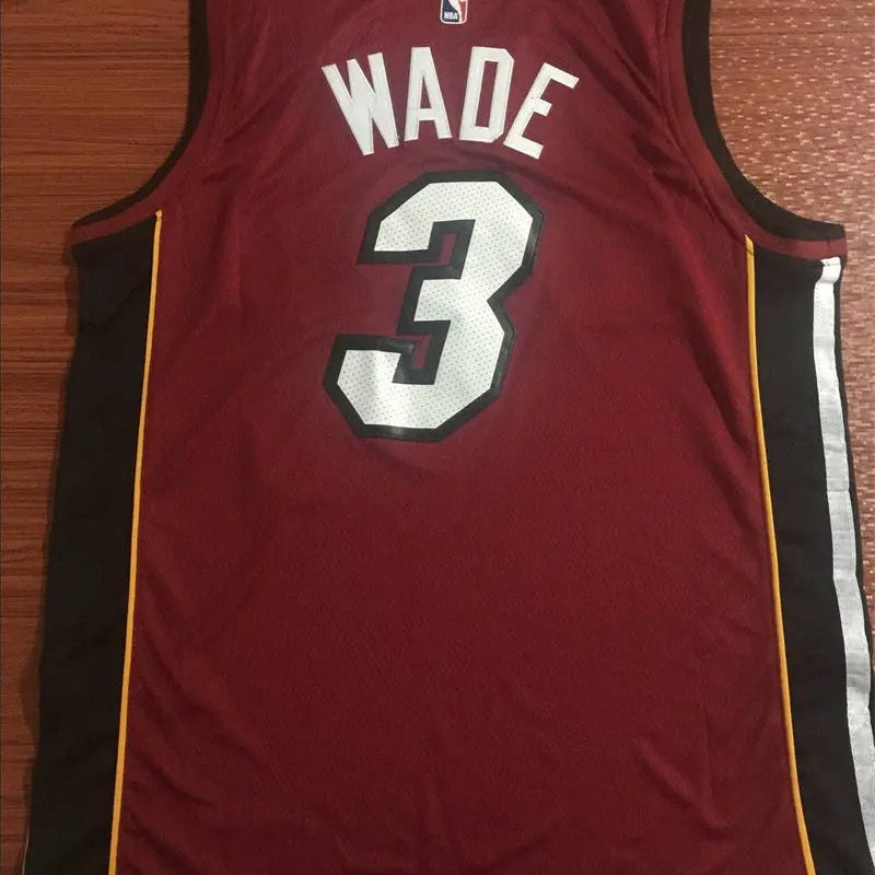 Miami Heat Wade NO.3 Basketball Jersey