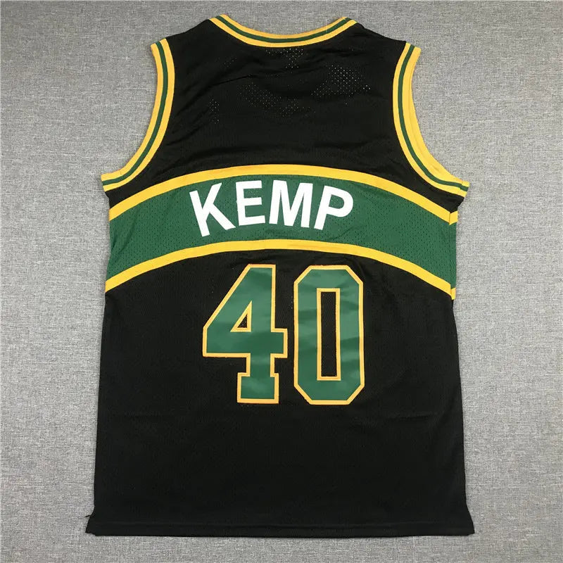 Oklahoma City Thunder SuperSonics Shawn Kemp NO.40 Basketball Jersey