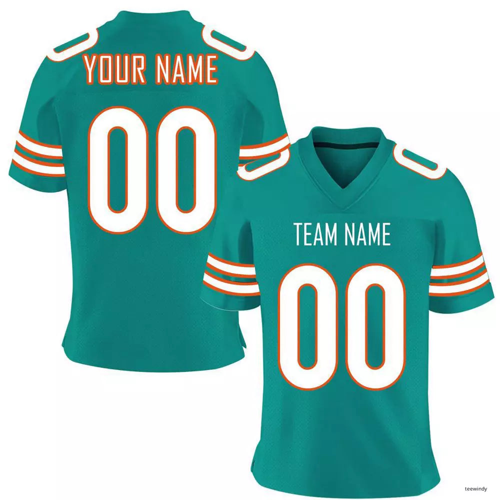 Custom Name Number Football Jersey Personalized Football Team Fan Unisex Jersey