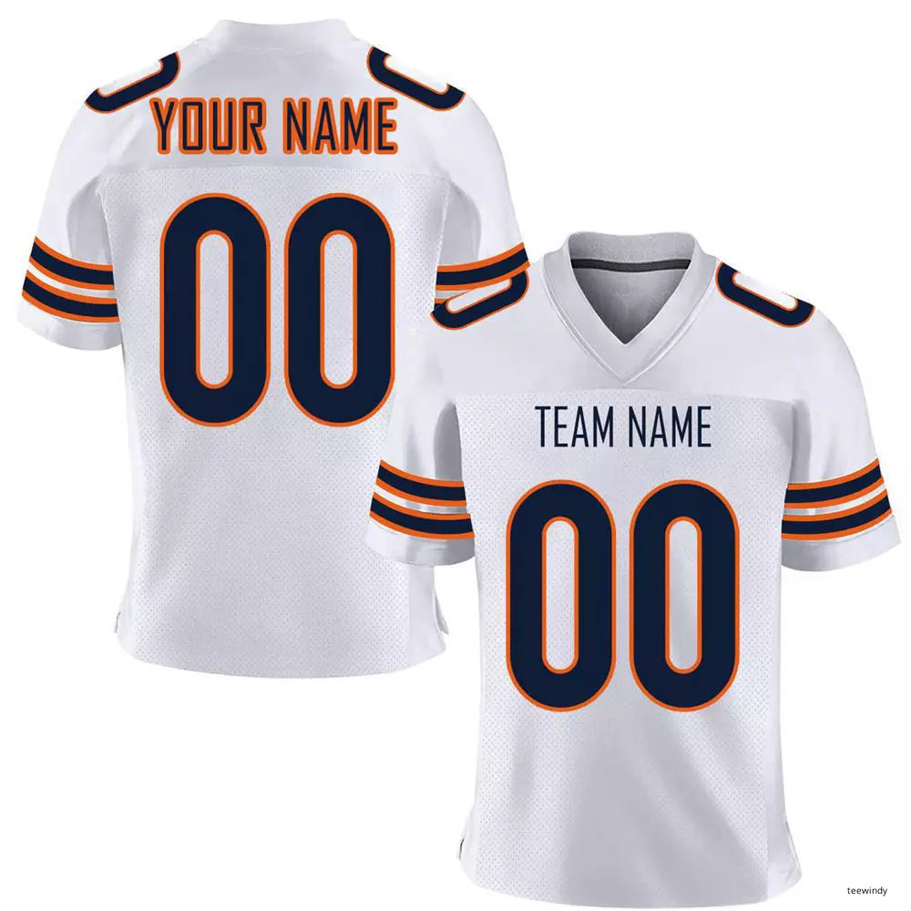 Custom Name Number Football Jersey Personalized Football Team Fan Unisex Jersey