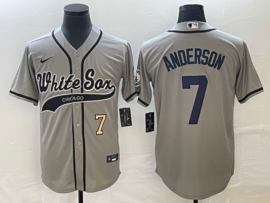Men/Women/Youth Chicago White Sox Tim Anderson #7 baseball Jerseys