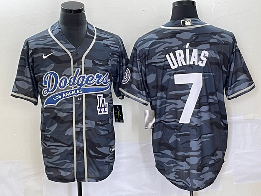 Men/Women/Youth Los Angeles Dodgers Julio Urías #7 baseball Jerseys
