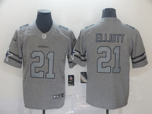 Adult ‎Dallas Cowboys Ezekiel Elliott NO.21 Football Jerseys