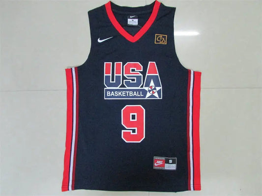 Chicago Bulls USA Dream Team Michael Jordan NO.9 Basketball Jersey