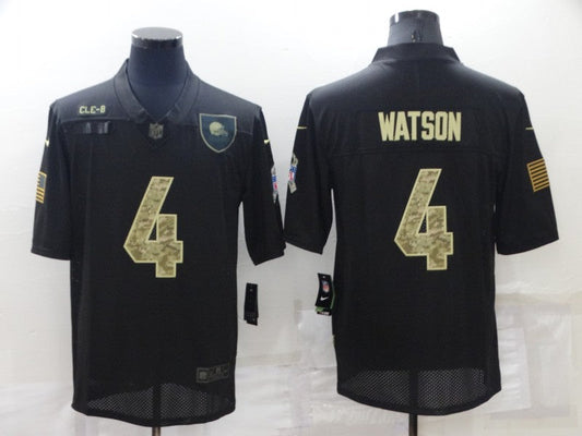 Adult Cleveland Browns DESHAUN WATSON NO.4 Football Jerseys