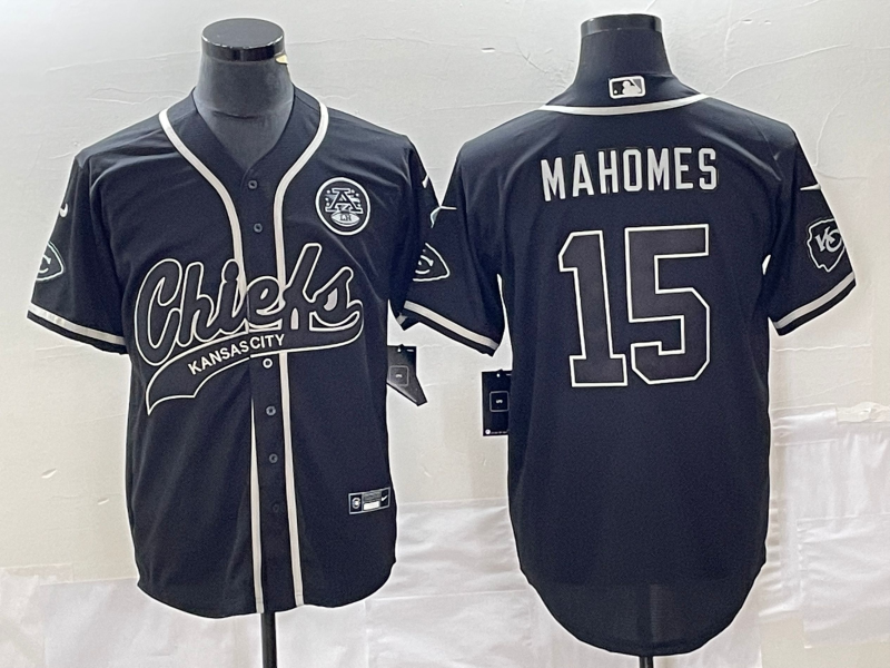 Adult Kansas City Chiefs Patrick Mahomes NO.15 Football Jersey