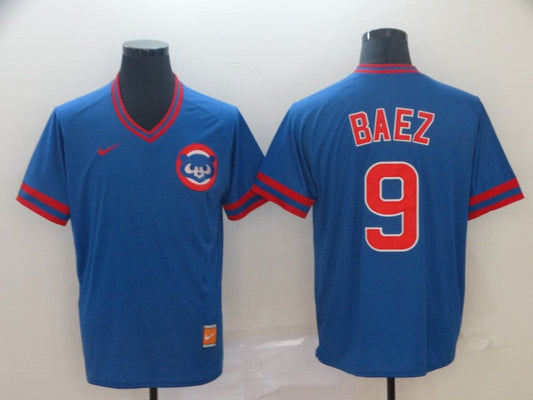 Men/Women/Youth Chicago Cubs Javier Báez #9 baseball Jerseys