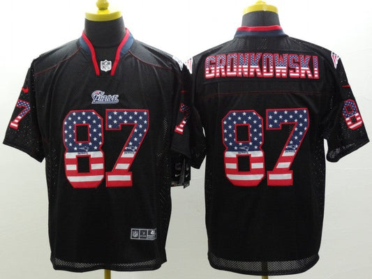 Adult New England Patriots Rob Gronkowski NO.87 Football Jerseys