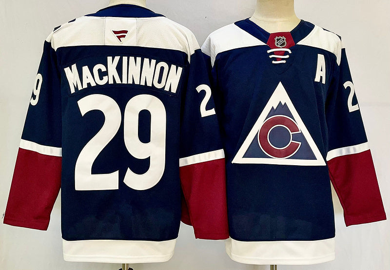 Men's Colorado Avalanche Nathan MacKinnon #29 Fanatics Navy Player Jersey