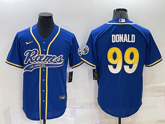 Adult Los Angeles Rams Arron Donald NO.99 Football Jerseys