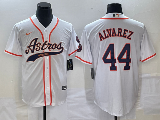 Men/Women/Youth Houston Astros Yordan Álvarez #44 baseball Jerseys