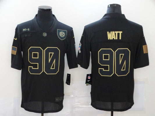 Adult Pittsburgh Steelers T. J. Watt NO.90 Football Jerseys