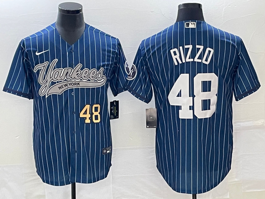 Men/Women/Youth New York Yankees Anthony Rizzo NO.48 baseball Jerseys