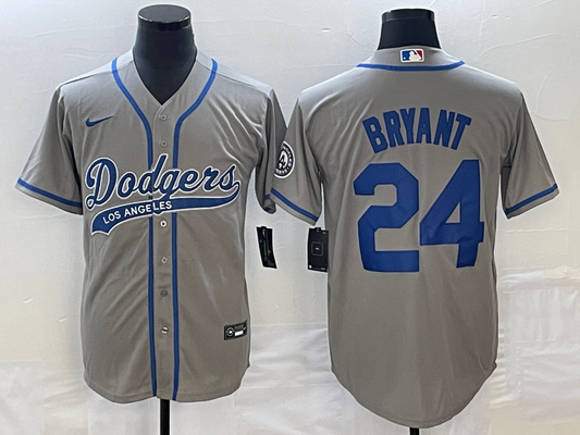 Men/Women/Youth Los Angeles Dodgers Kobe Bryant  #24 baseball Jerseys
