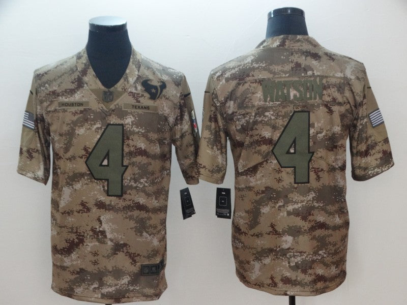 Adult Houston Texans Deshaun Watson NO.4 Football Jerseys