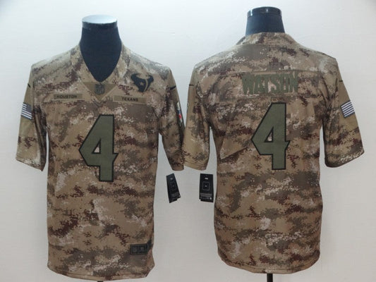 Adult Houston Texans Deshaun Watson NO.4 Football Jerseys