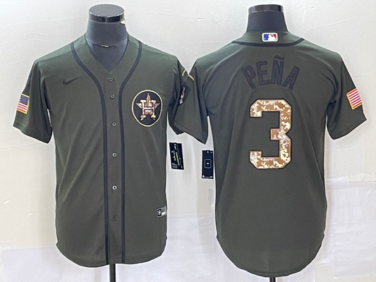 Men/Women/Youth Houston Astros Jeremy Peña #3 baseball Jerseys