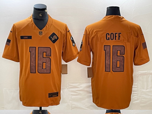 Adult Los Angeles Rams Jared Goff NO.16 Football Jerseys